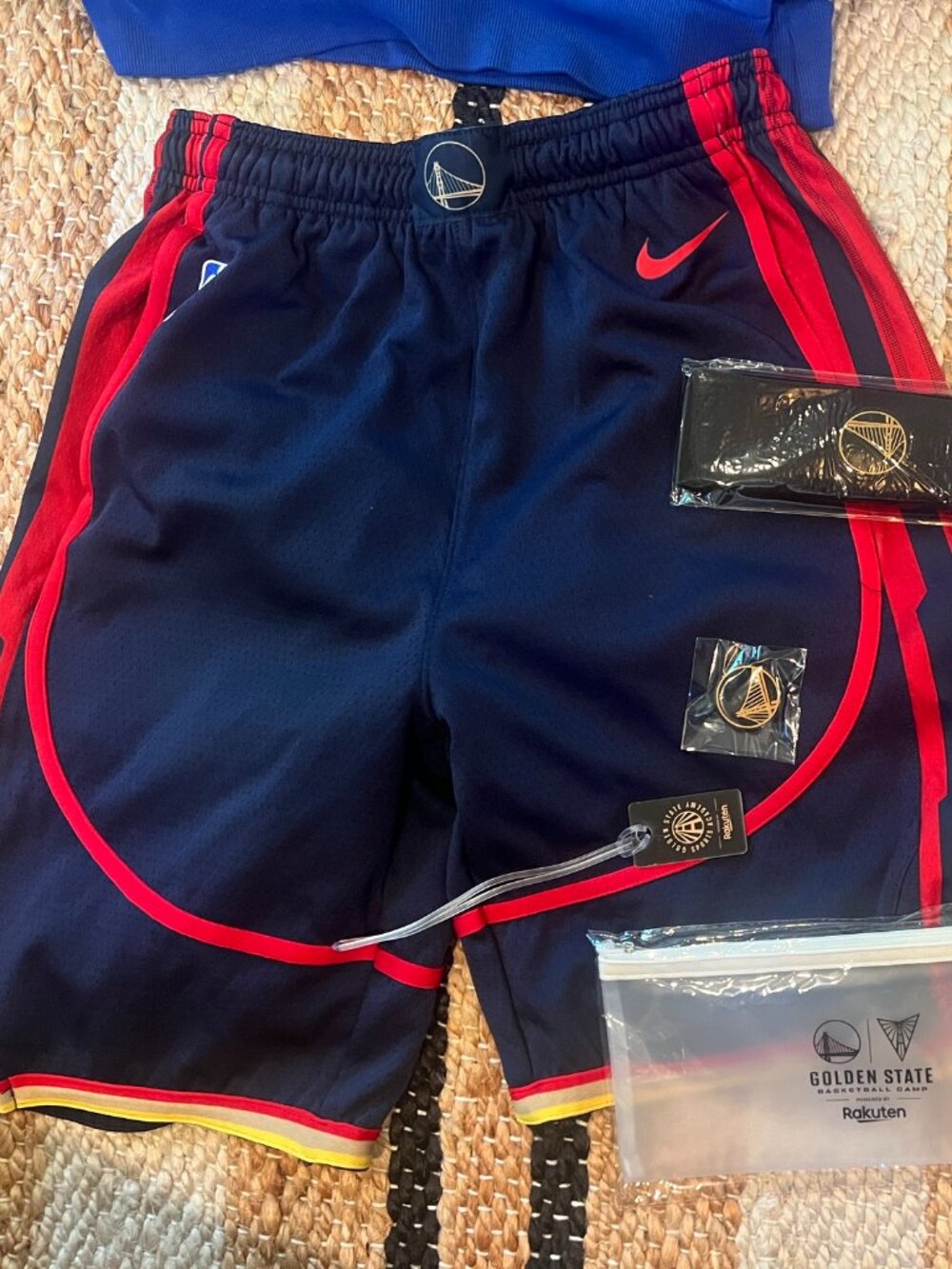 Boys Nike Warriors Shorts (Large)